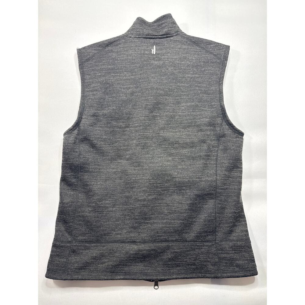 Johnnie-O Men's Black Heather Tahoe Golf Performance Vest - Size M - Picture 2 of 6
